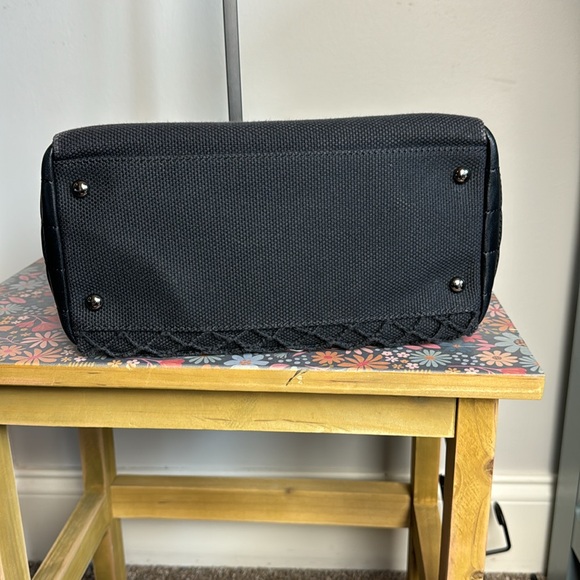 🔥Authentic Chanel lambskin chocolate bar, canvas small tote bag - Picture 11 of 15